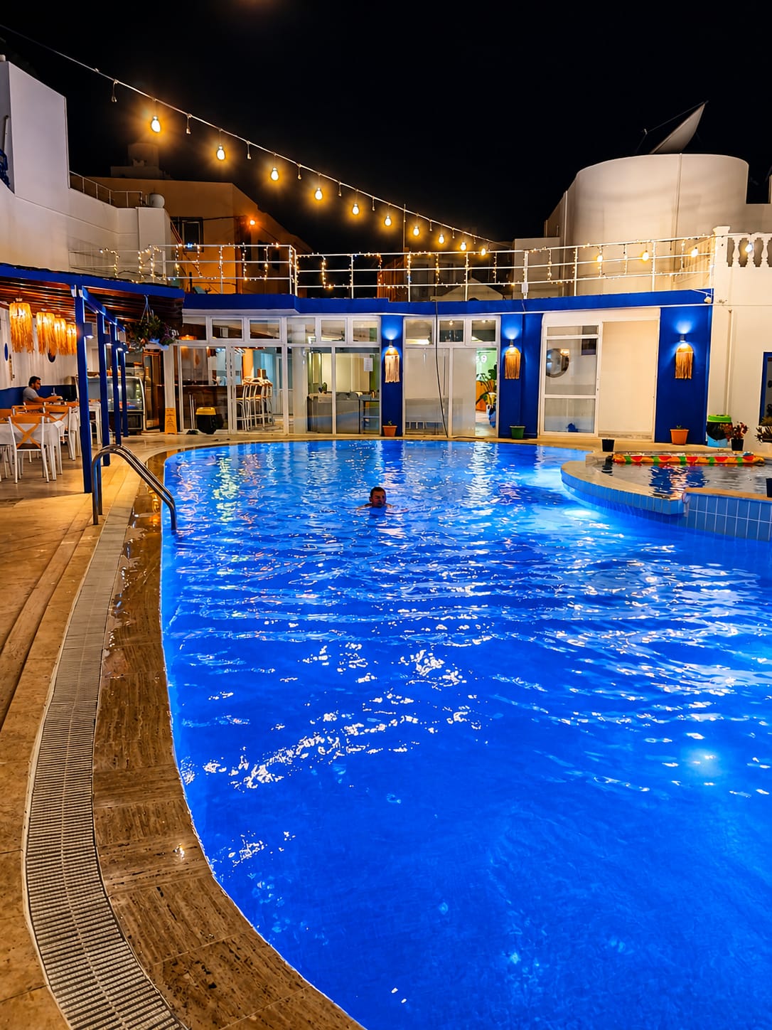 Bodrum Blu Otel Gece Havuz